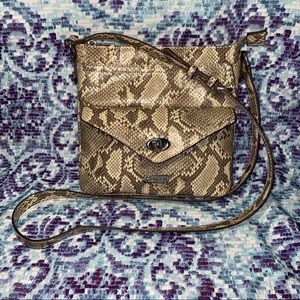 Snake Print Crossbody Purse